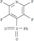 2,3,5,6-tetrafluoro-4-(phenylsulfonyl)pyridine