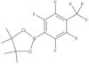 4,4,5,5-Tetramethyl-2-[2,3,5,6-tetrafluoro-4-(trifluoromethyl)phenyl]-1,3,2-dioxaborolane