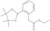 Ethyl 2-(4,4,5,5-tetramethyl-1,3,2-dioxaborolan-2-yl)benzeneacetate