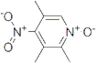 Pyridine, 2,3,5-trimethyl-4-nitro-, 1-oxide