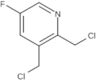 2,3-Bis(chloromethyl)-5-fluoropyridine