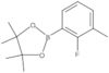 2-(2-Fluoro-3-methylphenyl)-4,4,5,5-tetramethyl-1,3,2-dioxaborolane