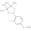 1,3,2-Dioxaborolane, 2-(2-fluoro-4-methoxyphenyl)-4,4,5,5-tetramethyl-