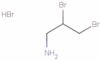 1-Propanamine, 2,3-dibromo-, hydrobromide (1:1)