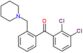 (2,3-dichlorophenyl)-[2-(1-piperidylmethyl)phenyl]methanone