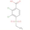 Benzoic acid, 2,3-dichloro-4-(ethylsulfonyl)-