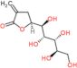 (5S)-3-methylidene-5-[(1S,2S,3R,4R)-1,2,3,4,5-pentahydroxypentyl]dihydrofuran-2(3H)-one (non-prefe…