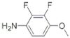 Benzenamine, 2,3-difluoro-4-methoxy- (9CI)