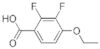 Benzoic acid, 4-ethoxy-2,3-difluoro- (9CI)