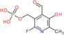 (2-fluoro-4-formyl-5-hydroxy-6-methylpyridin-3-yl)methyl dihydrogen phosphate