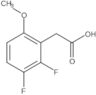 2,3-Difluoro-6-methoxybenzeneacetic acid