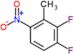 1,2-difluoro-3-methyl-4-nitro-benzene