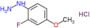 (2-fluoro-4-methoxy-phenyl)hydrazine hydrochloride