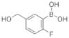 (2-Fluoro-5-(hydroxymethyl)phenyl)boronicacid