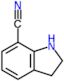 2,3-dihydro-1H-indole-7-carbonitrile