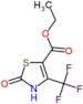 ethyl 2-oxo-4-(trifluoromethyl)-2,3-dihydro-1,3-thiazole-5-carboxylate