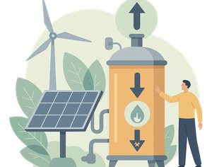 Almacenamiento de energía termoquímica: almacenamiento de calor mediante reacciones químicas