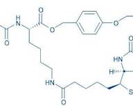 Fmoc-Lys(biotinyl)-Wang resin (200-400 mesh, 0.3-0.6 mmol/g)
