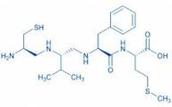 H-Cys-psi(CH₂NH)Val-psi(CH₂NH)Phe-Met-OH