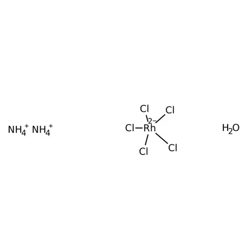 Ammonium aquopentachlororhodate(III), Rh 30% min