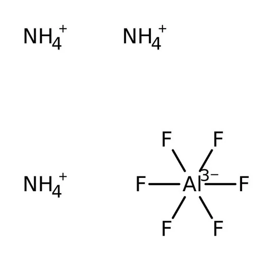 Ammonium hexafluoroaluminate, 98%