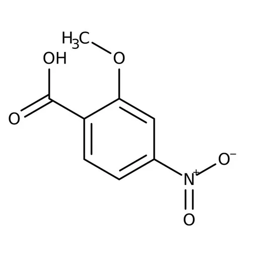 2-Methoxy-4-nitrobenzoic acid, 98%
