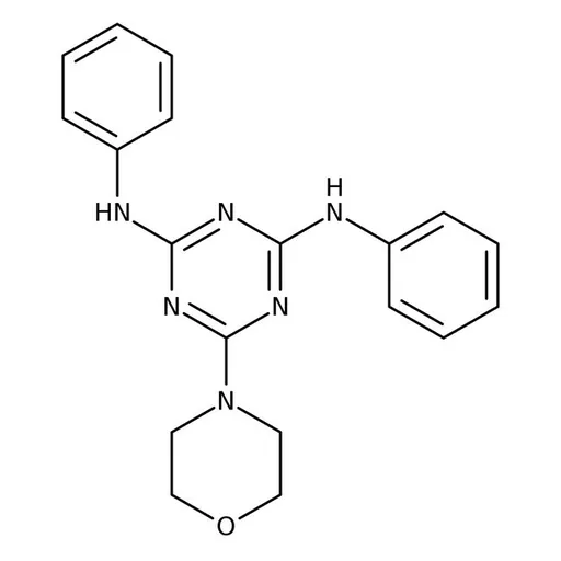 2,4-Dianilino-6-(4-morpholinyl)-1,3,5-triazine, 97%