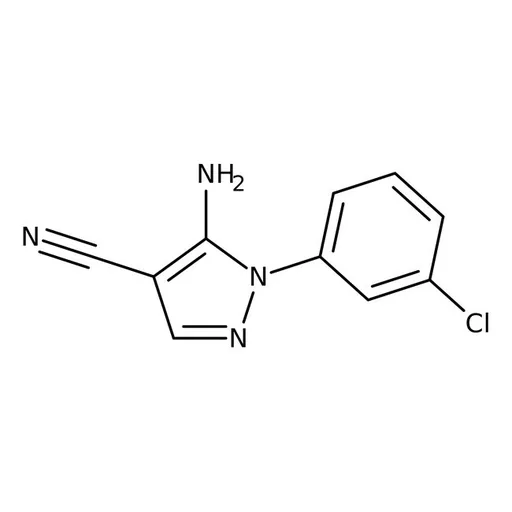 5-Amino-1-(3-chlorophenyl)-1H-pyrazole-4-carbonitrile, 97%