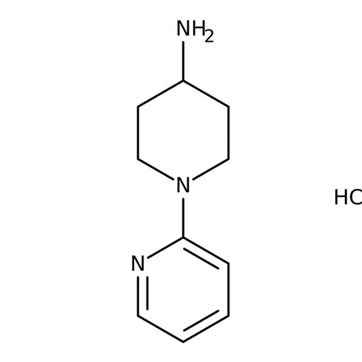 4-Amino-1-(2-pyridyl)piperidine hydrochloride, 97%