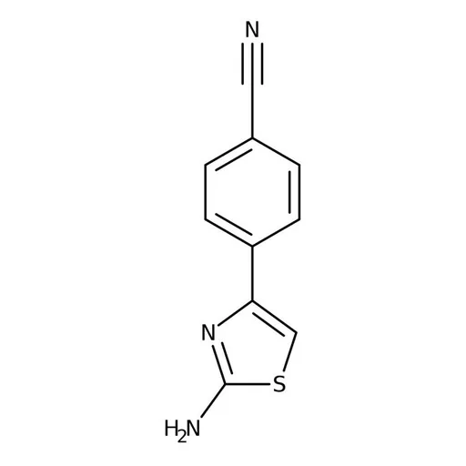 2-Amino-4-(4-cyanophenyl)thiazole, 97%