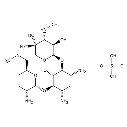 Micronomicin sulfate, 590 ^mg/mg