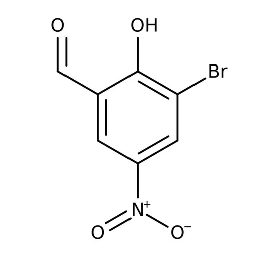 3-Bromo-5-nitrosalicylaldehyde, 98%