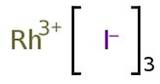 Rhodium(III) iodide, 99.9% (metals basis), Rh 20.8% min