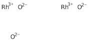 Rhodium(III) oxide, anhydrous, 99.9% (metals basis), Rh 80.6% min