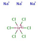 Sodium hexachloroiridate(III) hydrate, Ir 31.5% min