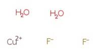 Copper(II) fluoride dihydrate