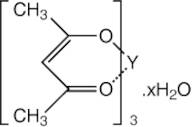 Yttrium(III) 2,4-pentanedionate hydrate, 99.9% (REO)