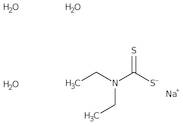 Sodium diethyldithiocarbamate trihydrate, ACS