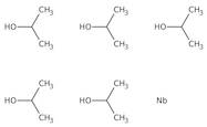 Niobium isopropoxide, 99% (metals basis), 10% w/v in isopropanol/hexane (50:50)