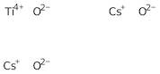 Cesium titanium oxide