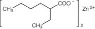 Zinc 2-ethylhexanoate, Zn &ap; 20%, cont. 1% diethylene glycolmonomethyl ether