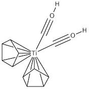Dicarbonylbis(cyclopentadienyl)titanium(II), 98%, Thermo Scientific Chemicals