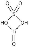 Titanium(IV) oxide sulfate sulfuric acid hydrate