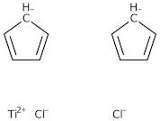 Bis(cyclopentadienyl)titanium dichloride, 99+%, Thermo Scientific Chemicals