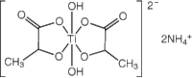 Dihydroxybis(ammonium lactato)titanium(IV), 50% w/w aq. soln.