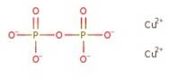 Copper(II) pyrophosphate hydrate, P{2}O{7} 43.5-48.5%