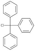 Trityl chloride, polymer-supported, 1% cross-linked, 100-200 mesh, 0.5-2.5 mmol/g on poly(styren...