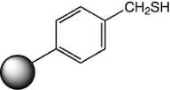 Benzyl mercaptan, polymer supported, 1% cross-linked, 100-200 mesh, 2.0-4.0 mmol/g on poly(styrene-divinylbenzene)
