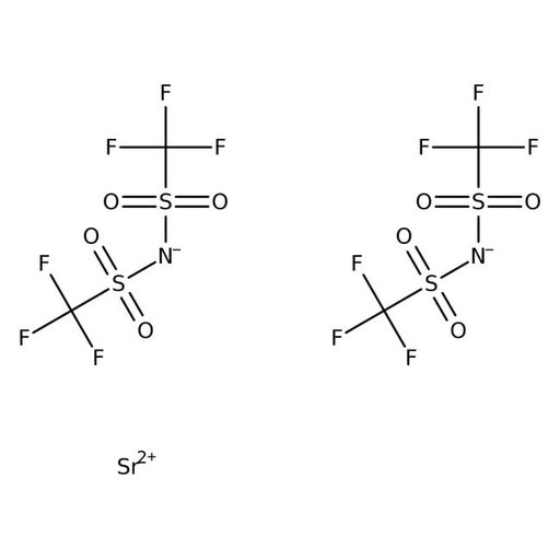Strontium bis(trifluoromethylsulfonyl)imide
