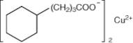 Copper(II) cyclohexanebutyrate, AAS, Cu 15.8%